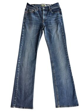 Vintage Y2K 2003 Old Navy Low Rise Bootcut Jeans Size 8 Inseam 33” Medium Wash